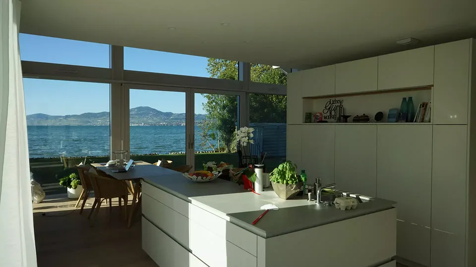 cuisine avec vue