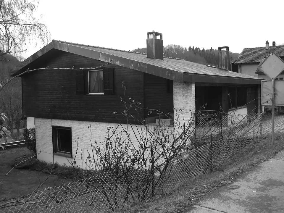 Façade Est avant travaux