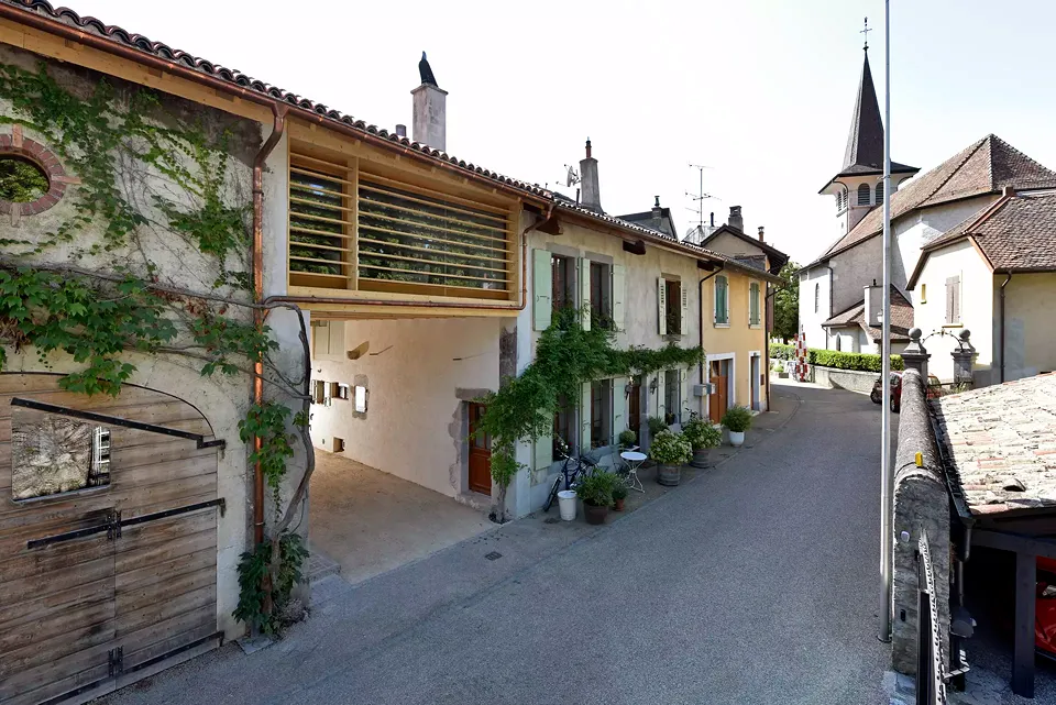 Façade sur rue