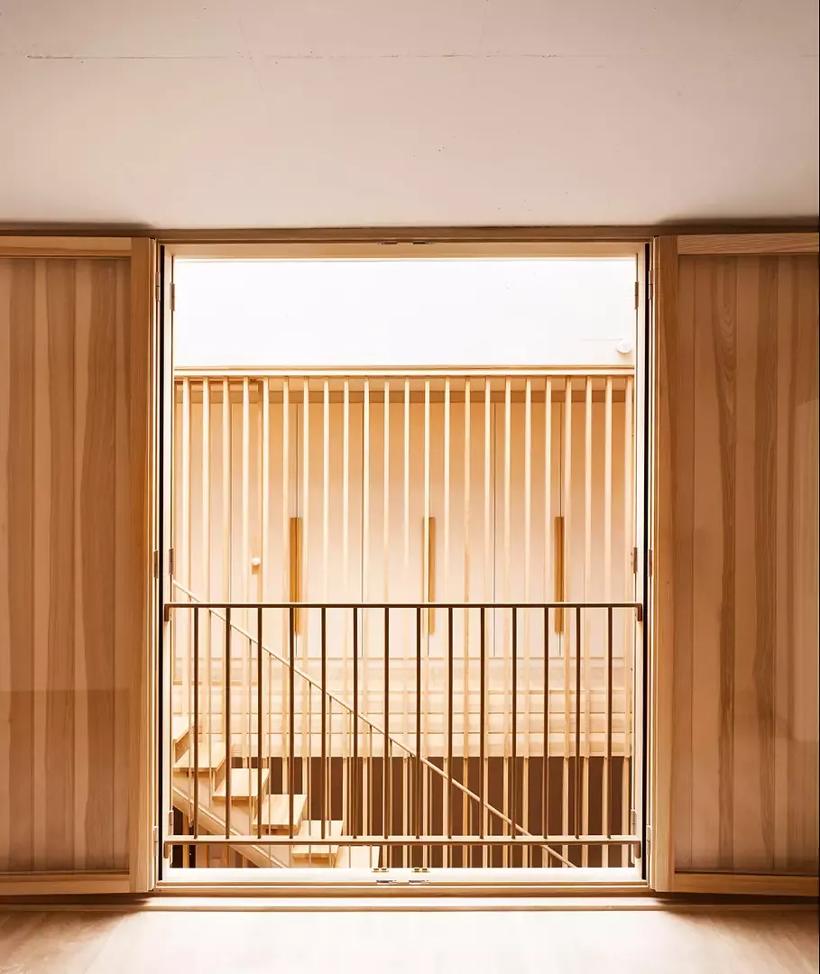 3e étage vue depuis la chambre à coucher