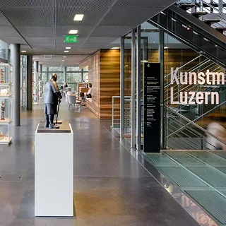 Foyer im Kunstmuseum Luzern