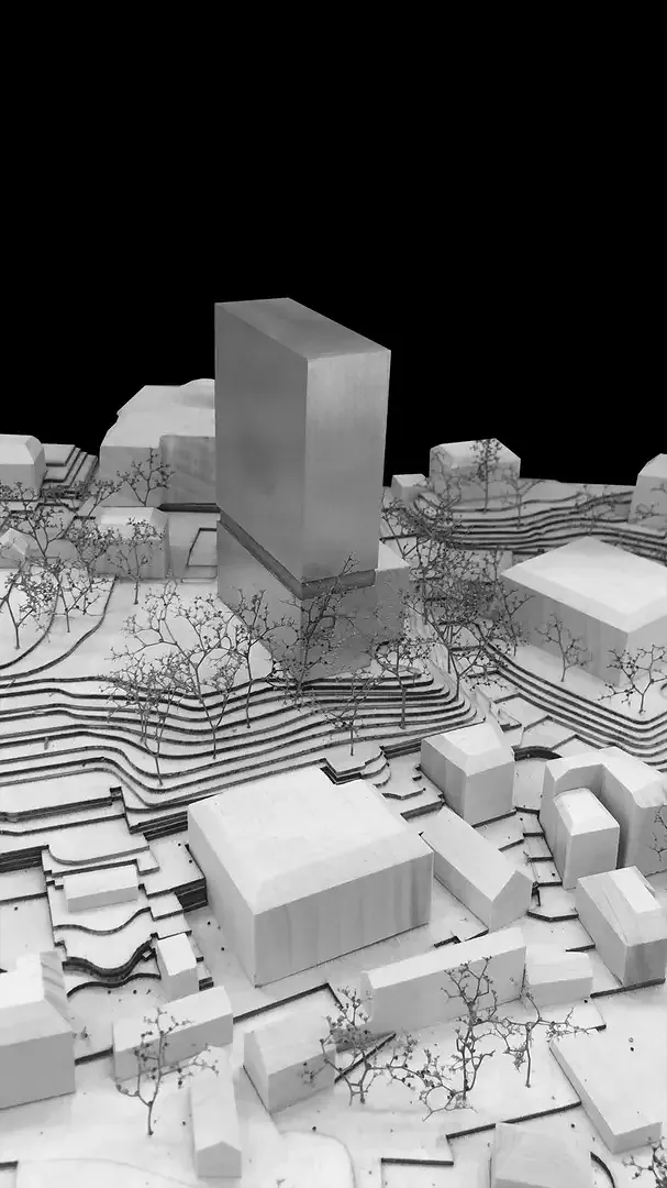 Model close-up