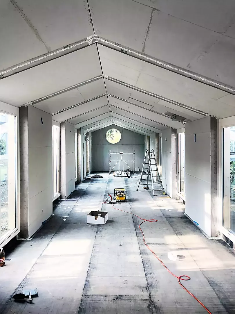 Intérieur, chantier