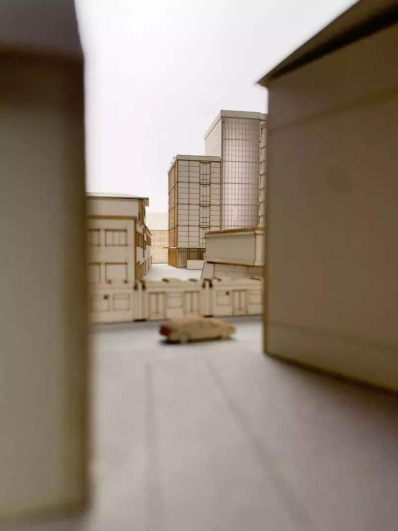 Blick auf Nordfassade