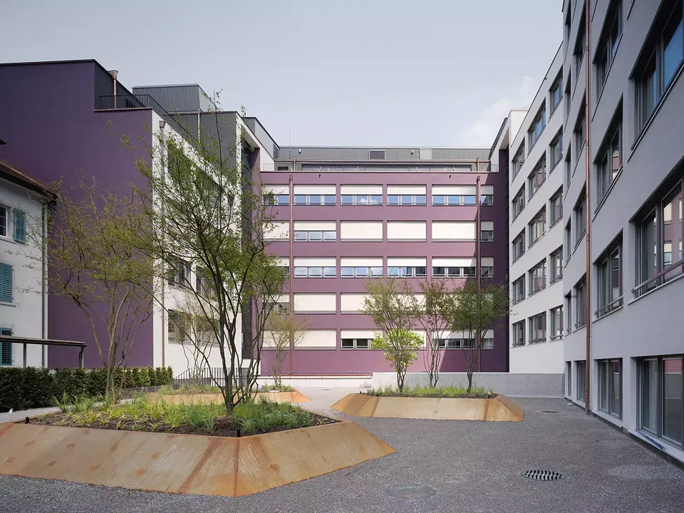 Gartenanlage oberer Hof