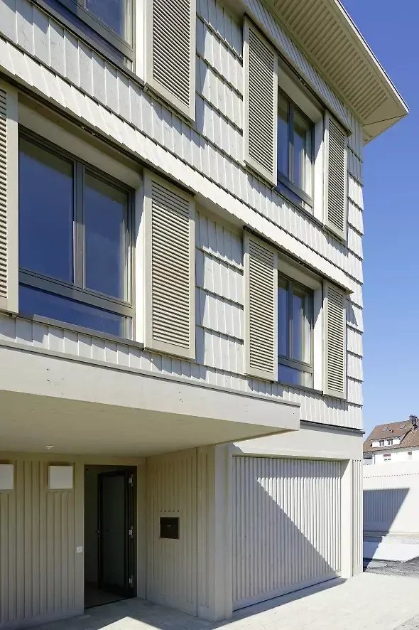 Eingangssituation Reihenhaus