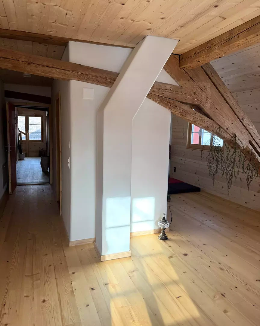 Südlicher Teil des Dachteschosses