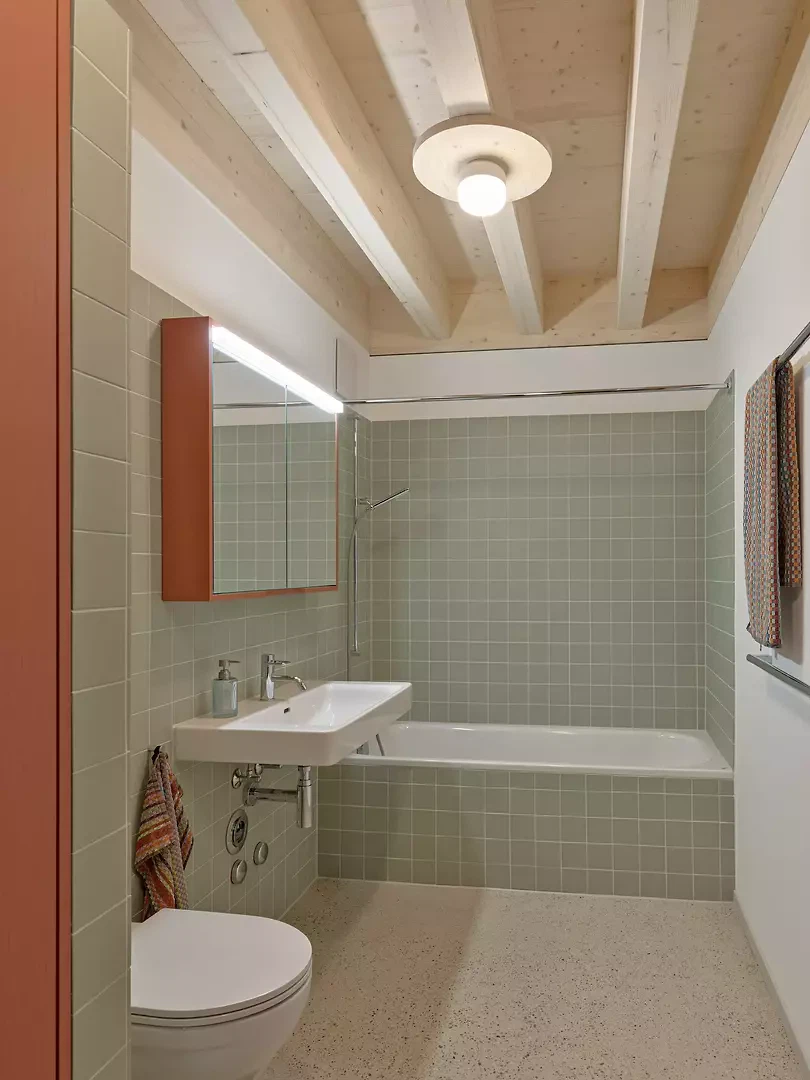 Badezimmer mit Südausrichtung