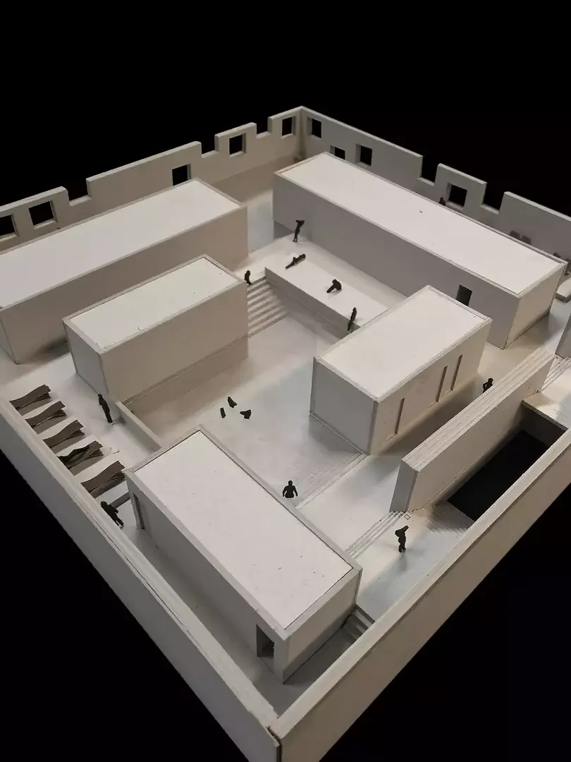 Photo maquette rez-de-chaussée