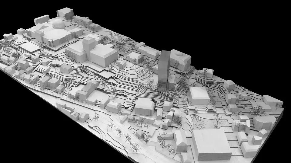 Model area view