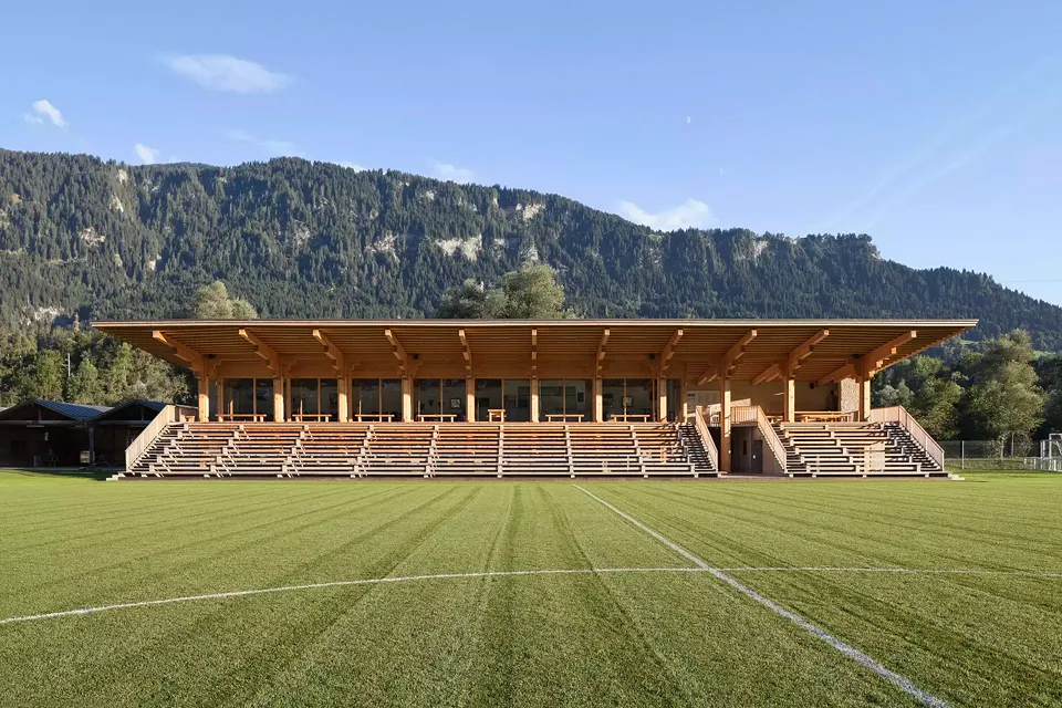 Tribünenansicht