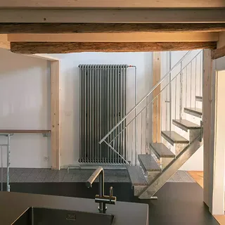 Transformation mittelalterliches Haus