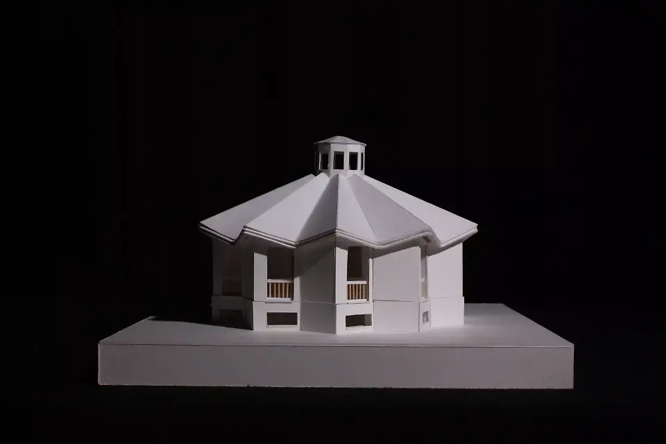 Modello 1:50 vista sud