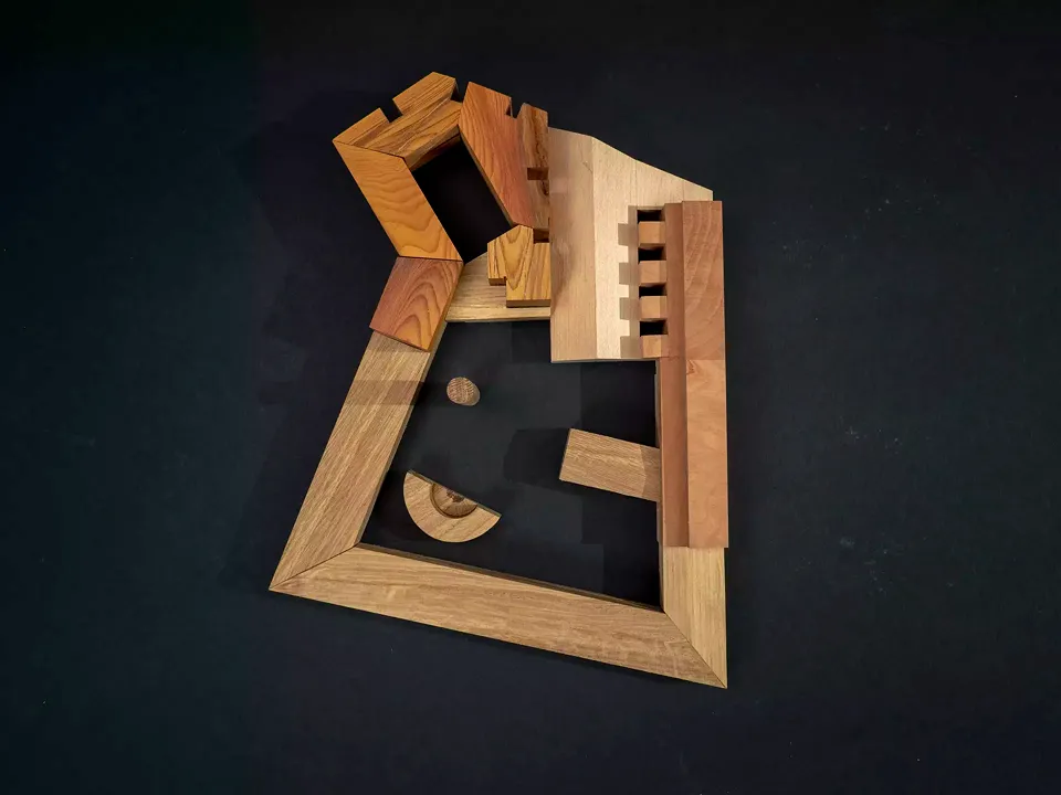 Holzmodell