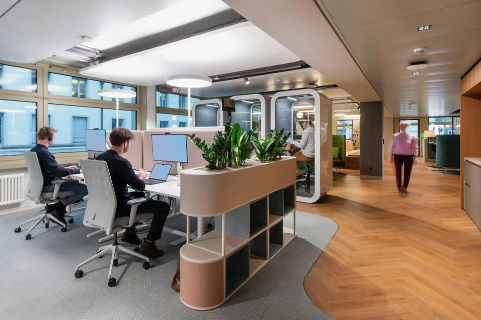 Accenture Campus Zurich, Sihlstrasse - Arbeitsbereich