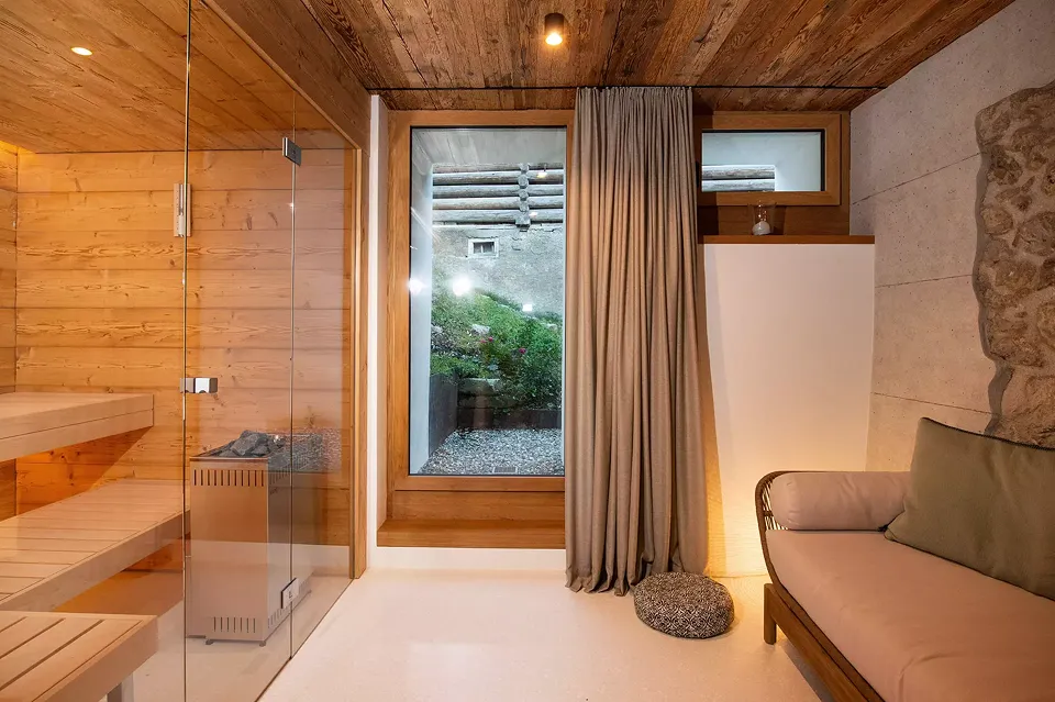 Espace sauna