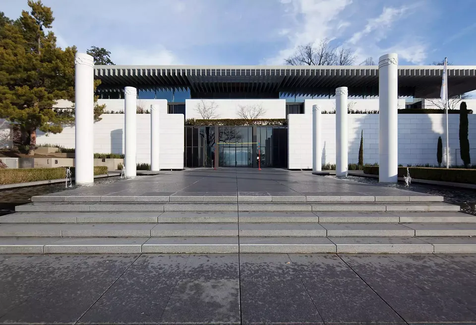 Entrée sud Musée olympique