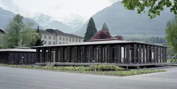Aussenansicht Gärtnerei Kollegium