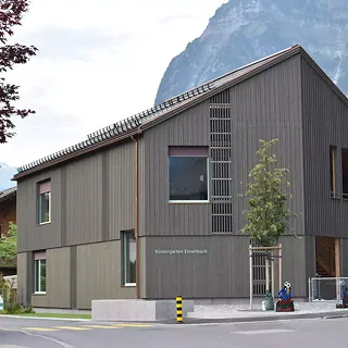 Construction d'un nouveau jardin d'enfants à Ennetbach