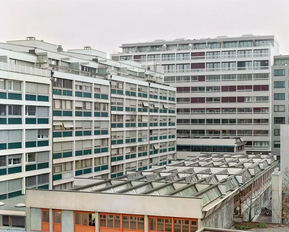 Vue depuis la cour intérieure