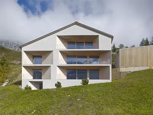 Façade sud-ouest maison A