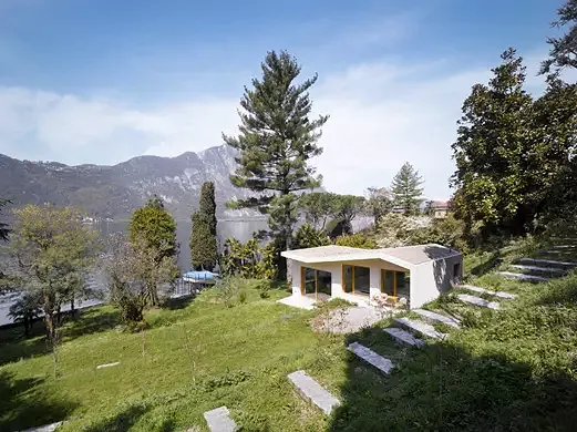 Gästehaus im Park mit Blick auf den Luganer See