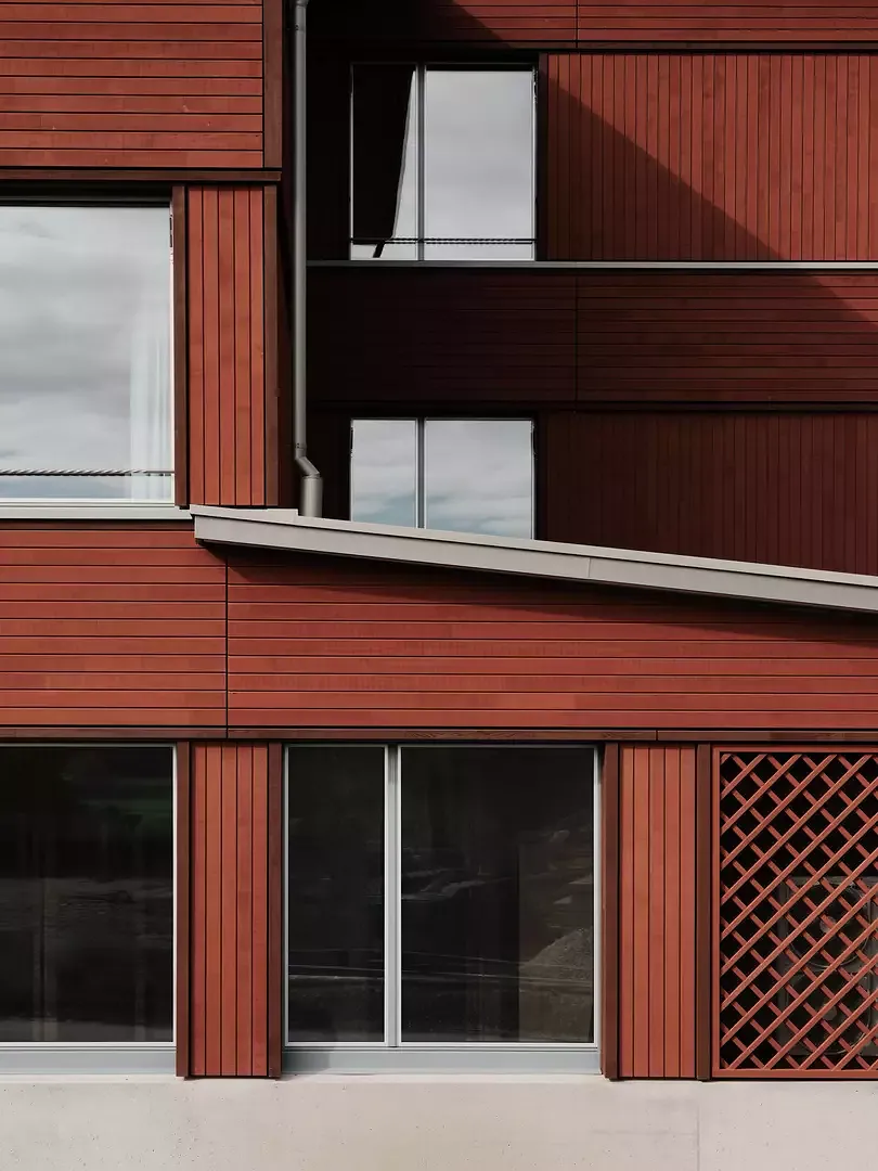 Detailansicht Fassade