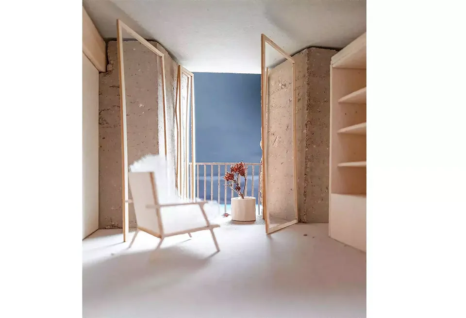 Wohnungsmodell Lehmnische