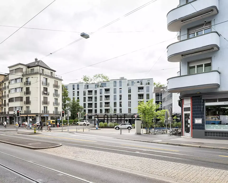 Aussenansicht von der Bederstrasse