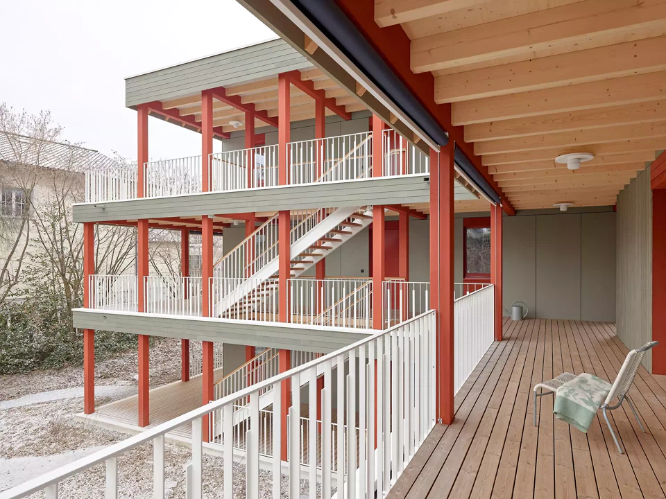 Balkon- und Laubengangzone