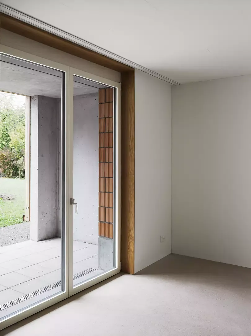 Blick auf die Terrasse