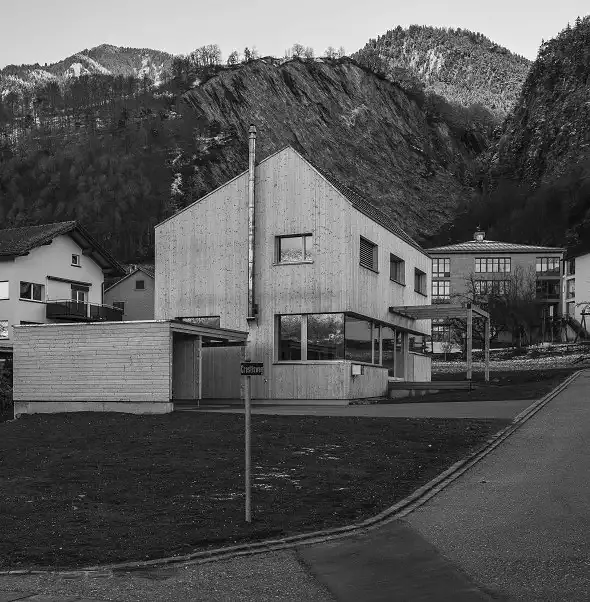 Südwestseitige Ansicht