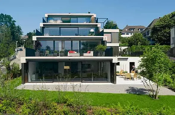 Süd West Fassade