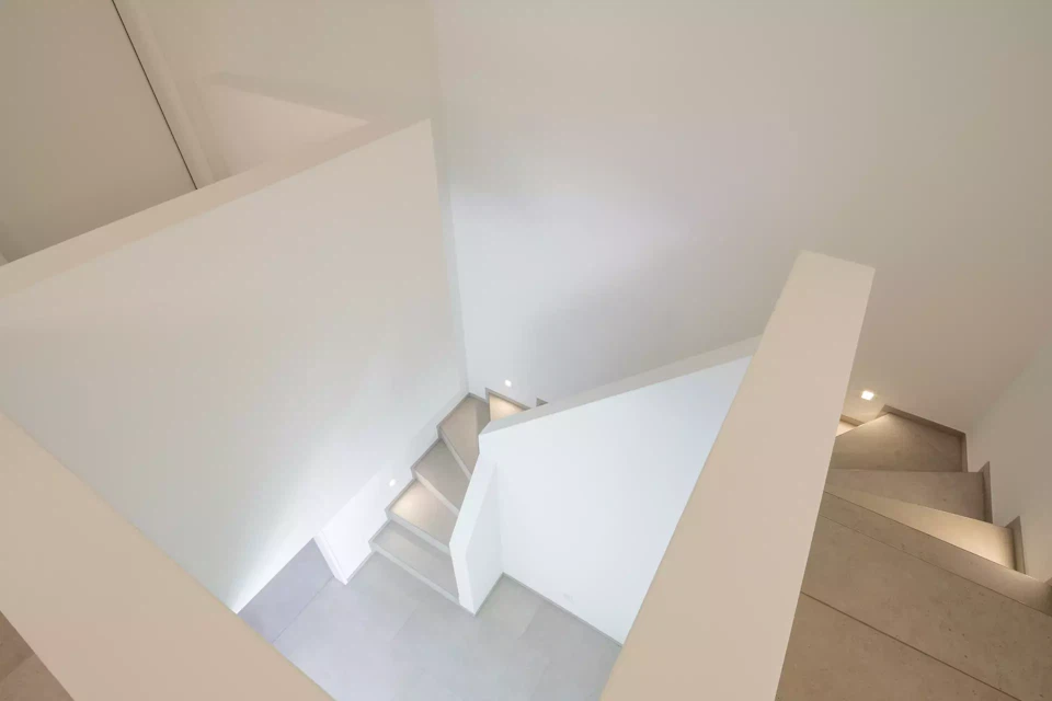 Treppe Doppeleinfamilienhaus West