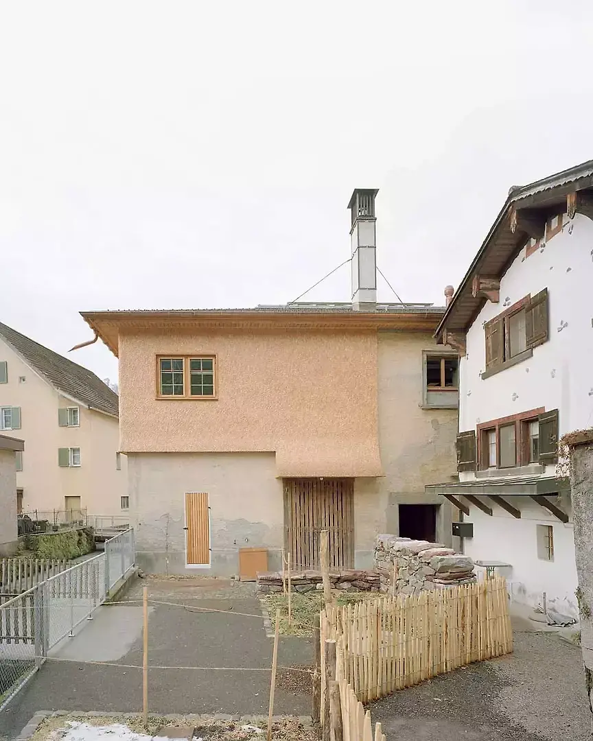 Noch nicht bewachsender Garten