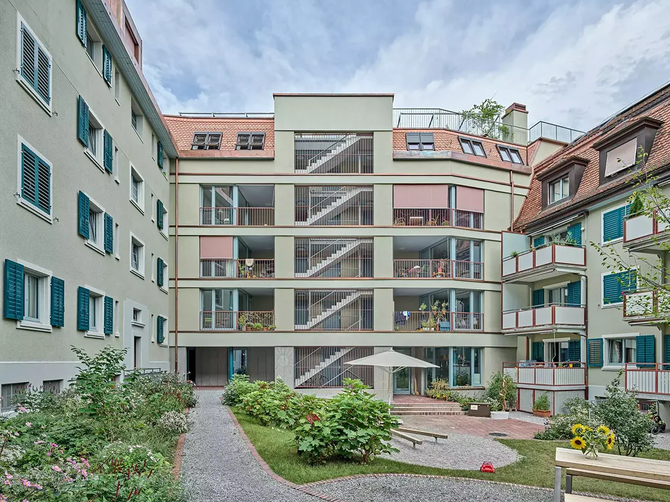 Innenhof Kolonien 1+3