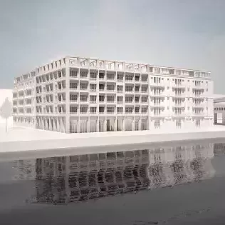 Bâtiment d'habitation à Marseille