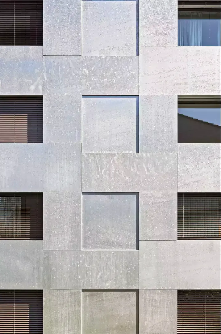 Chilestieg Rümlang Fassade, Detail