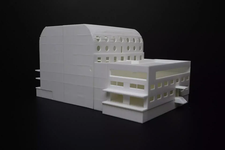 Käselager Modell 1:200