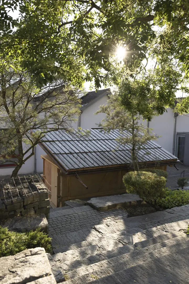 Vue du toit du Red Pavilion