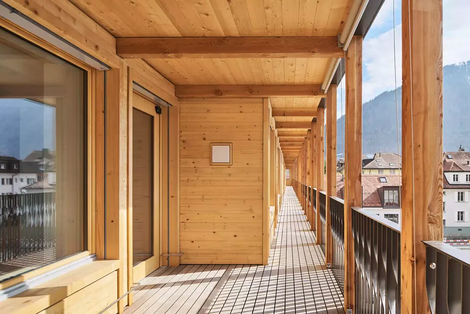 Holzveranda