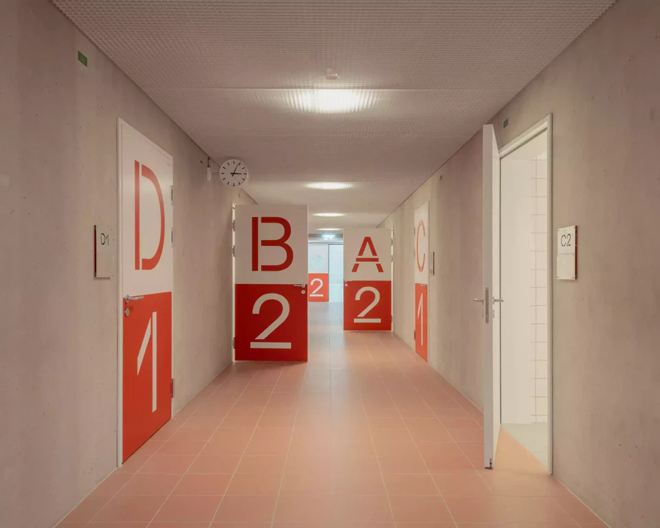 Garderoben Sport 1. UG