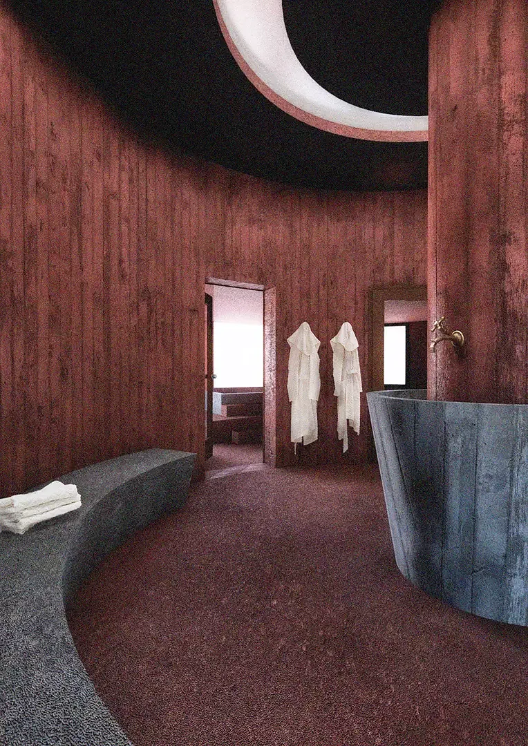 Ruheraum Sauna