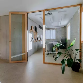 Aménagement de bureaux dans un contexte historique