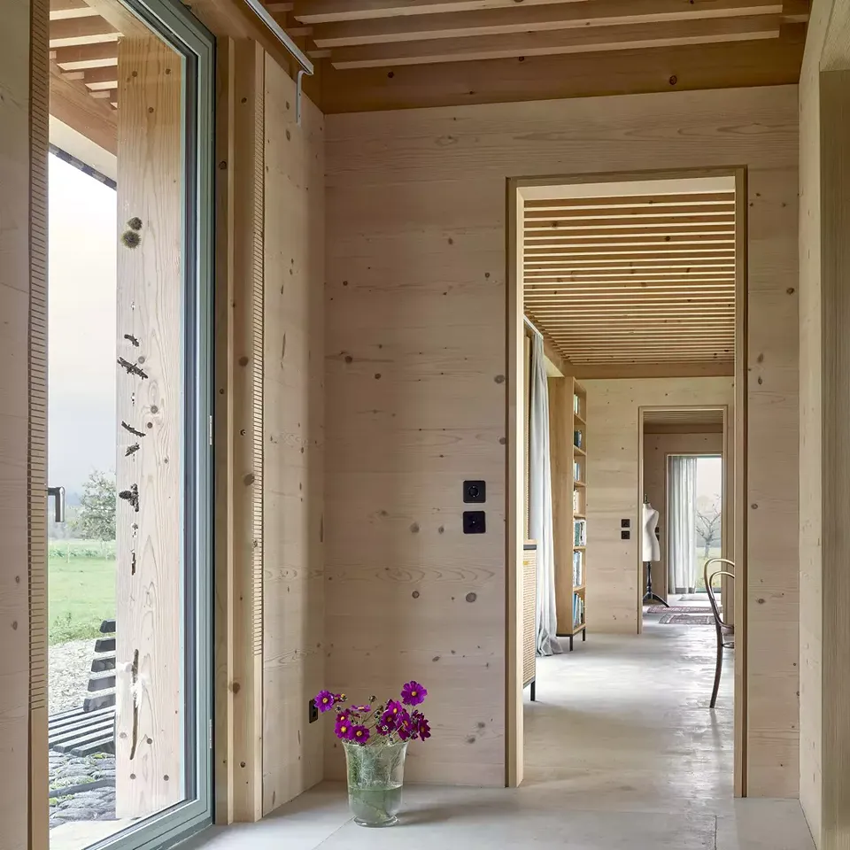 Enfilade à l'entrée