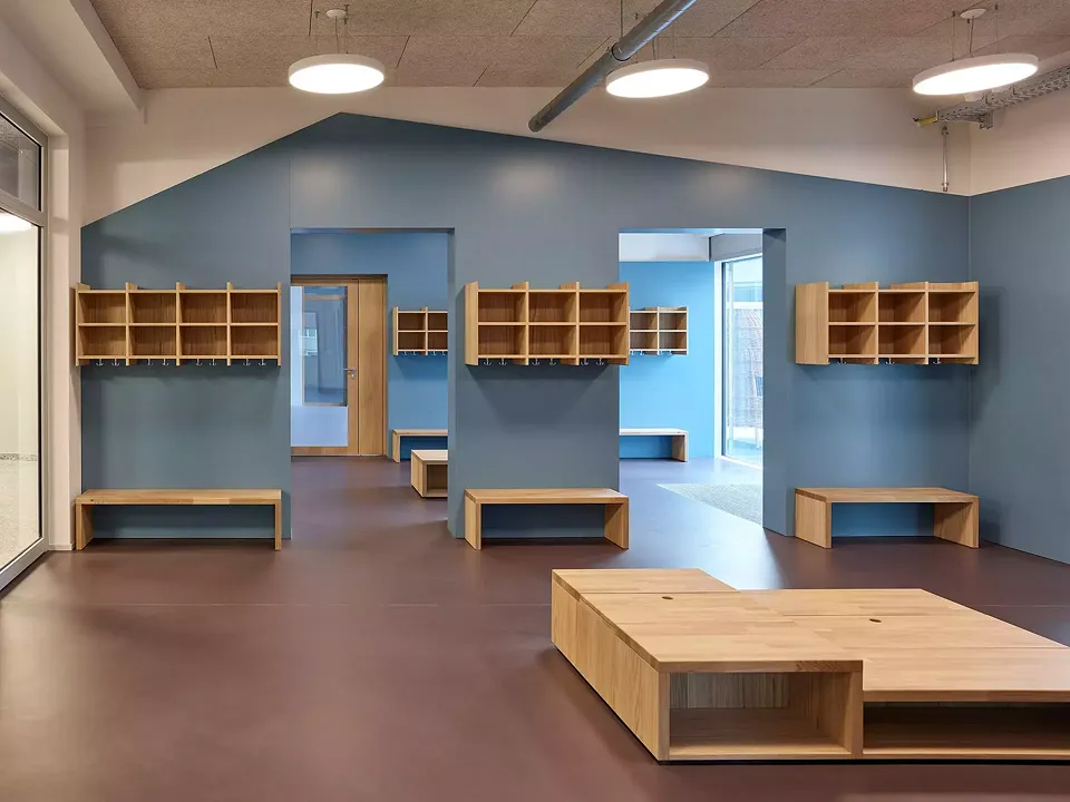 Kindergarten im Erdgeschoss