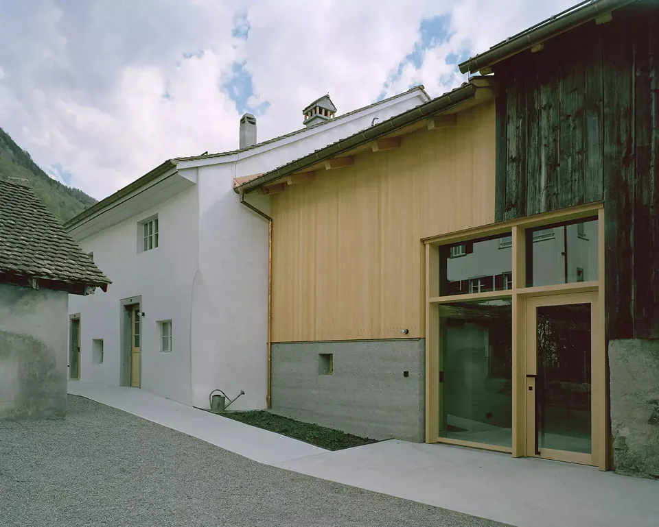 Ansicht Ost / Haupteingang Kulturraum