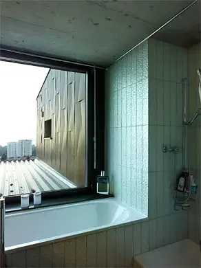 vue de la salle de bain