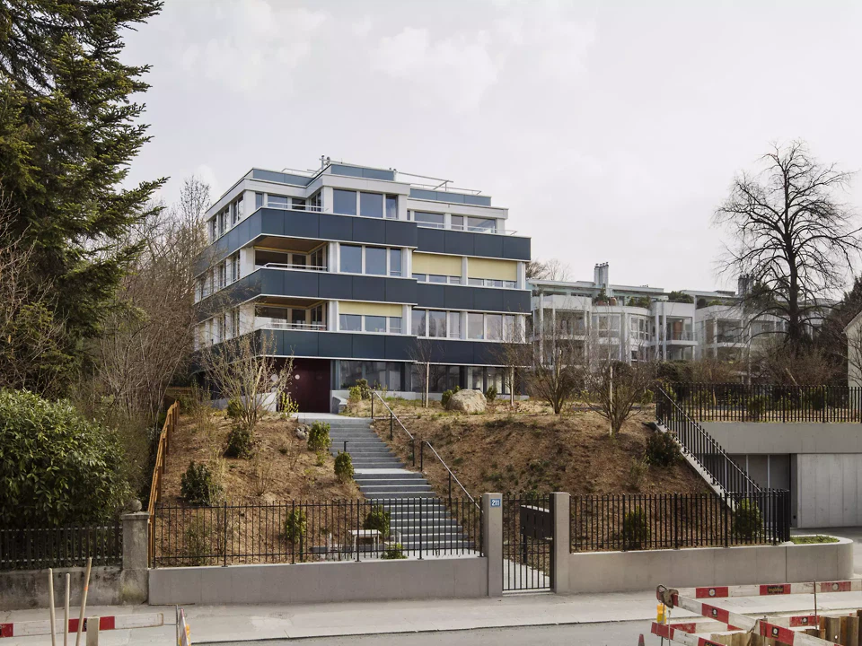 Neubau – Ansicht von der Strasse