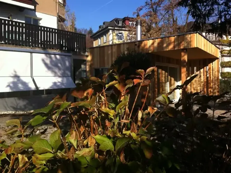 Neubau Annex bildet Raum